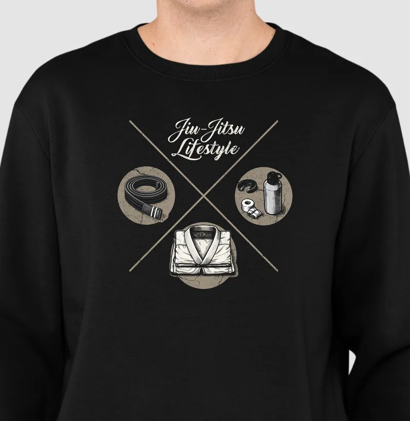 JIU-JITSU LIFESTYLE - Suéter Moletom