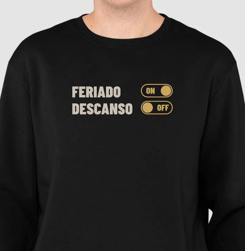 Feriado ON, descanso OFF