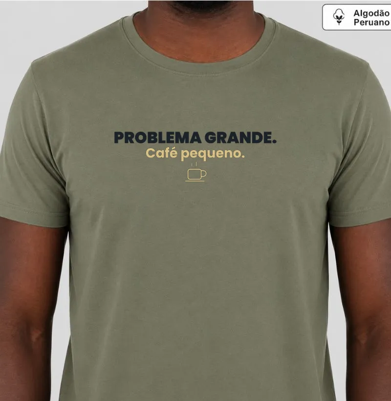 Pausa estratégica - Camiseta Algodão Peruano