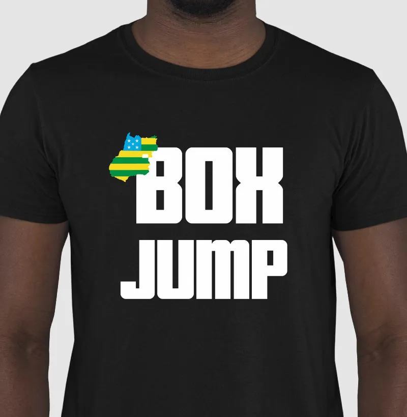 Camiseta BOX JUMP - AMO GOIÁS