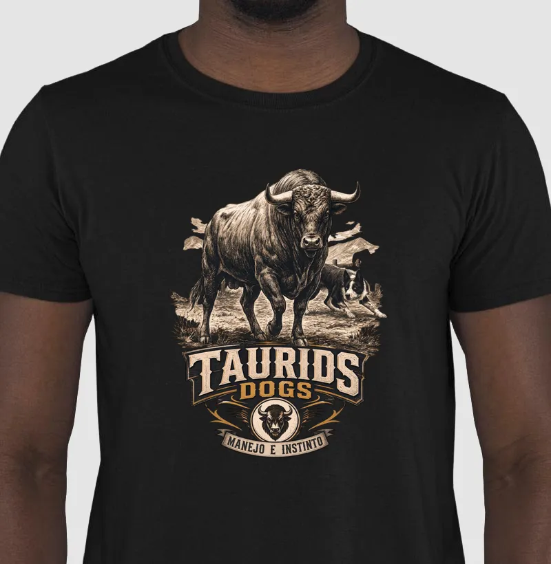 CAMISETA TAURIDS DOGS MANEJO E INSTINTO 