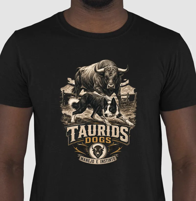 CAMISETA TAURIDS DOGS MANEJO E INSTINTO 