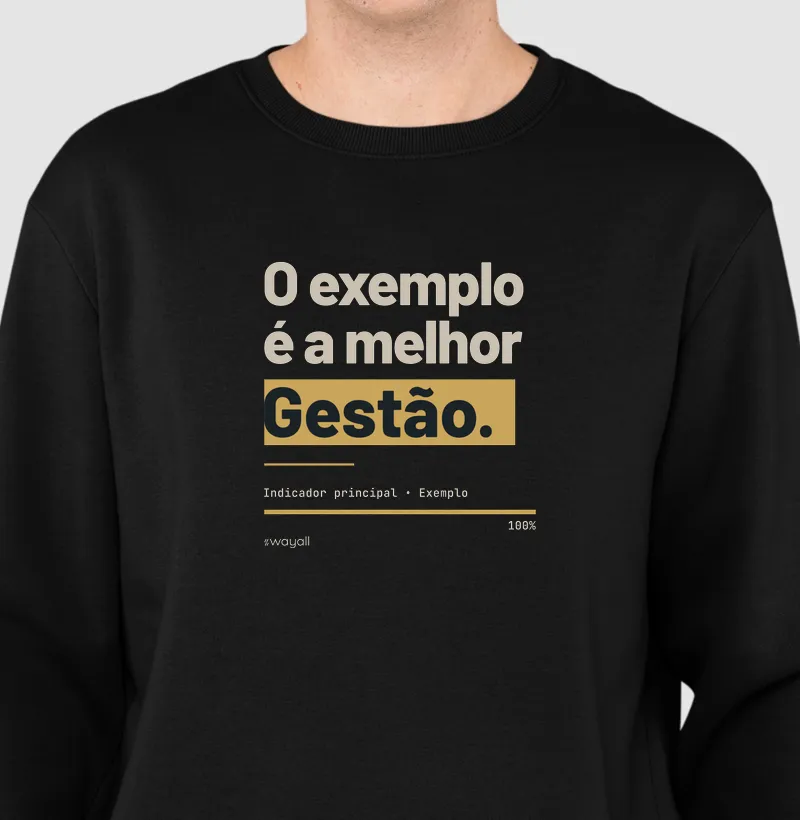 O exemplo é a melhor gestão