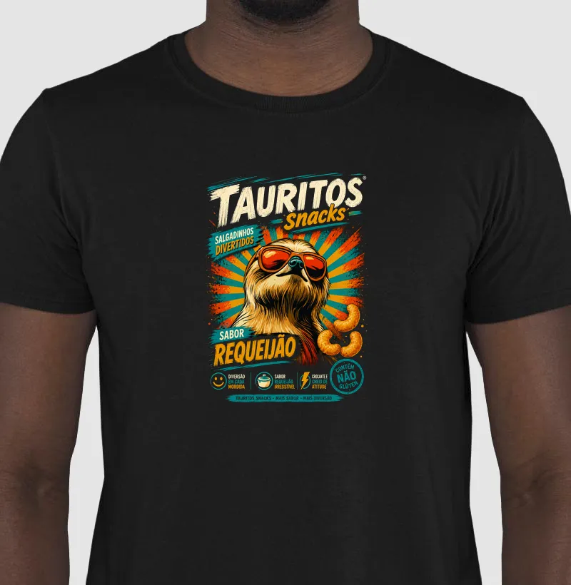 CAMISETA TAURIDS SKACKS PREGUIÇA 