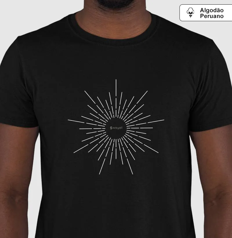 Camiseta WayAll Premium - Aura Monocromática