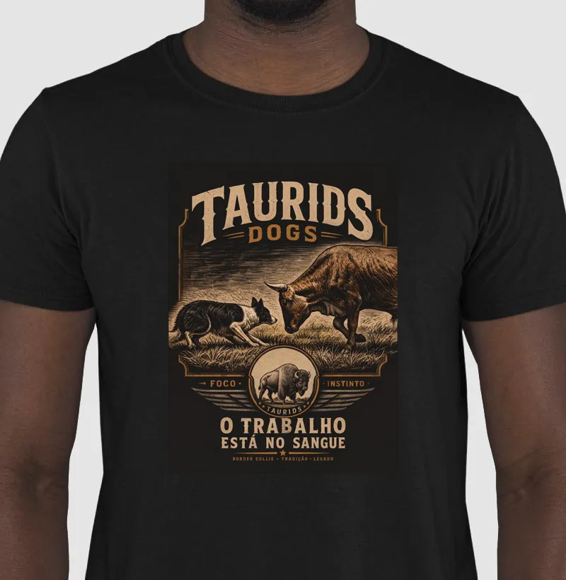 CAMISATA TAURIDS BORDER COLIE E BUFALO 