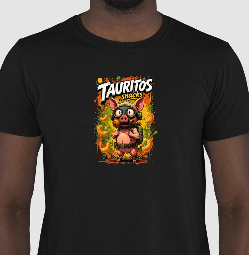 CAMISETA TAURITOS SNACKS PIG PIG