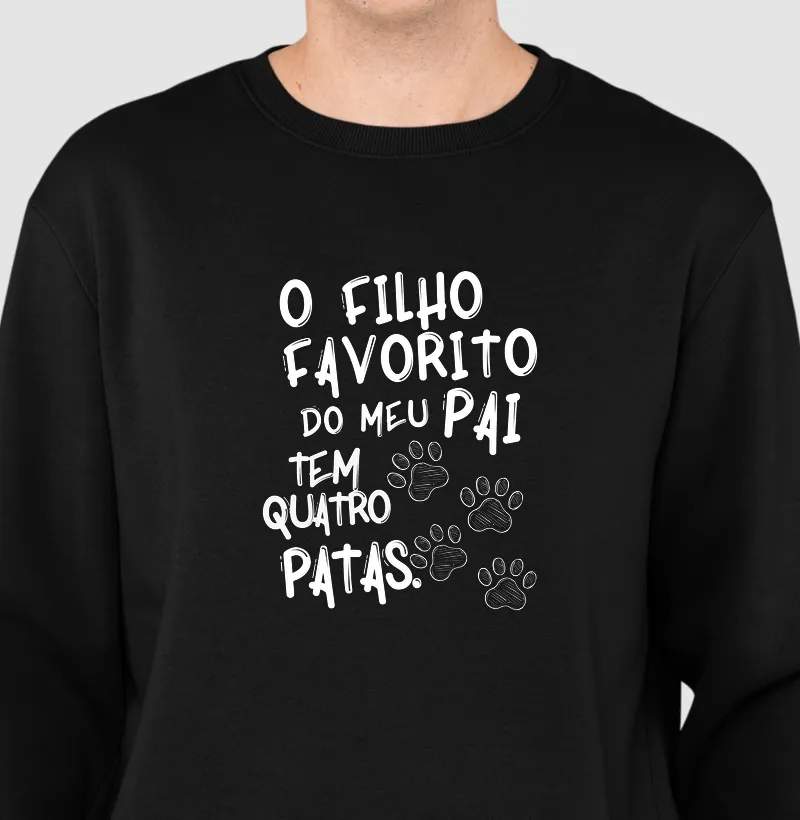 O filho favorito do meu pai tem 4 patas