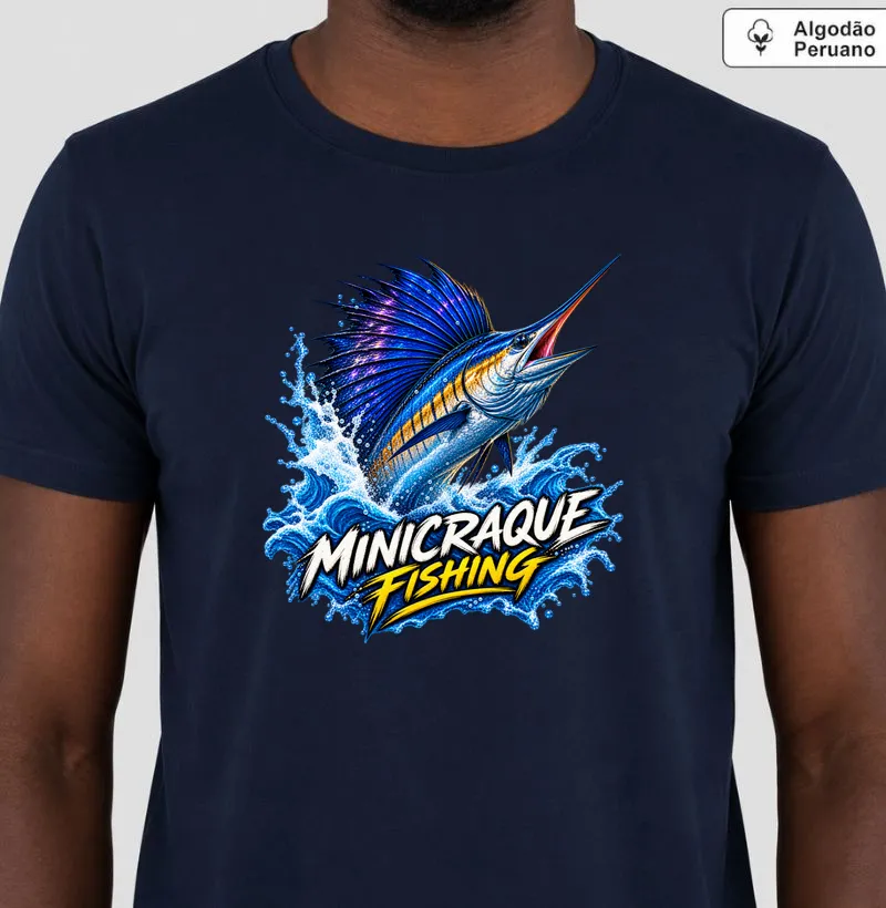 Rei do Azul | Marlim - Camiseta Algodão Peruano