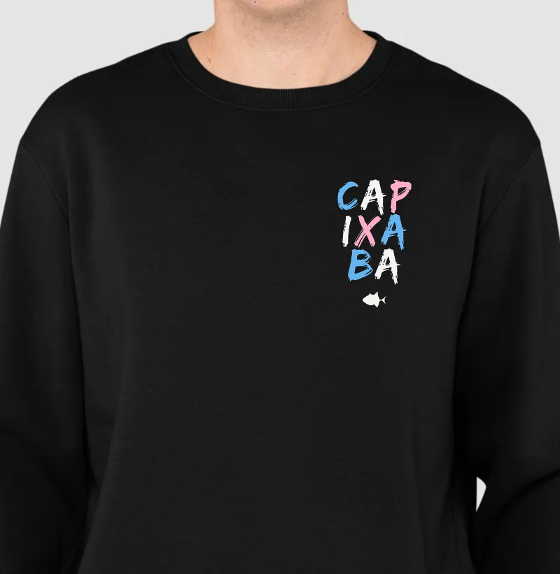 Capixaba Mega Colorido Bolso - Suéter Moletom - #28620