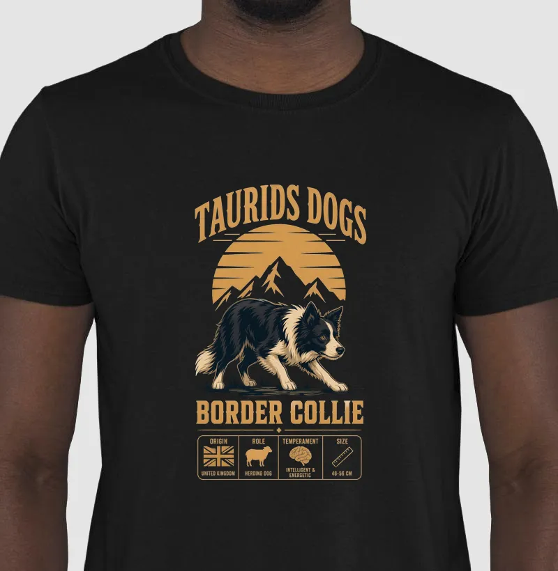 CAMISETA TAURIDS DOGS BORDER 