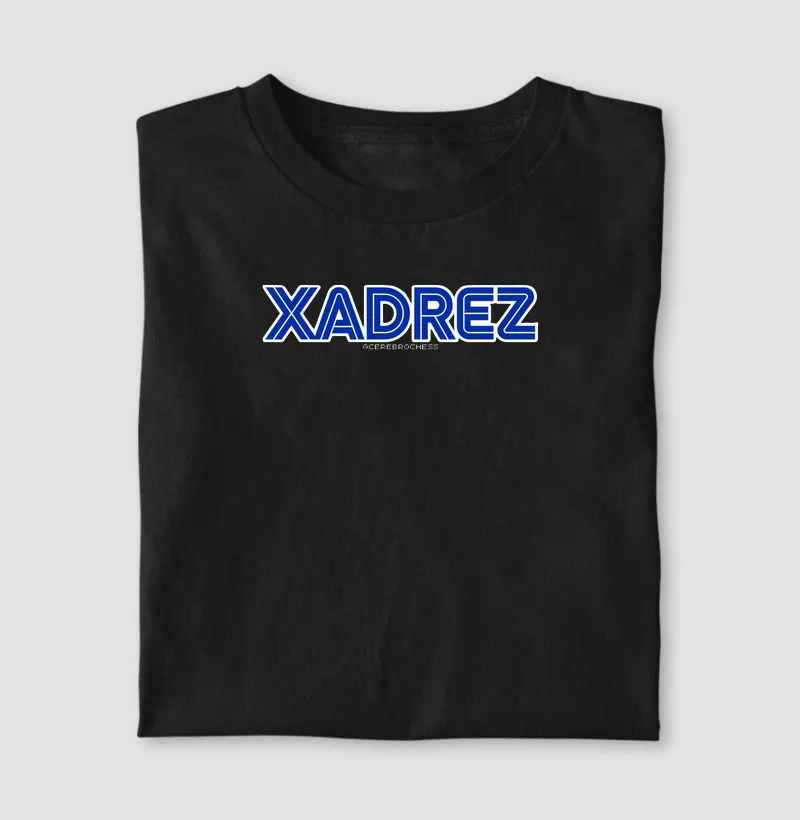 Xadrez azul e branco