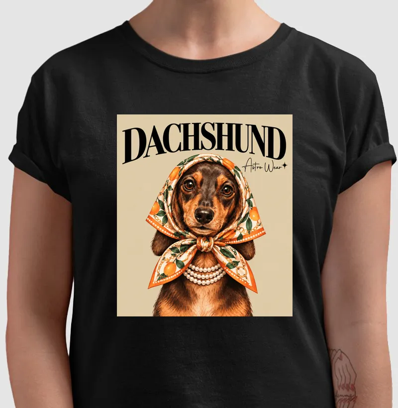 Dachshund Vintage Chic