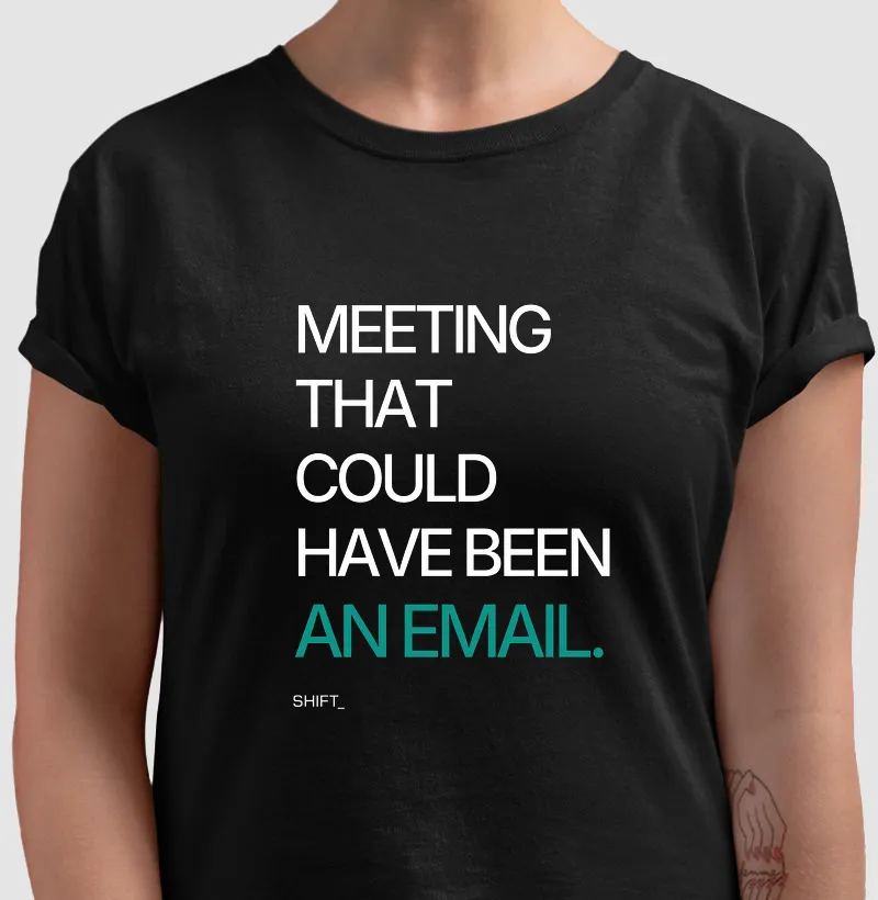 Reunião Que Poderia Ser um E-mail - Inglês
