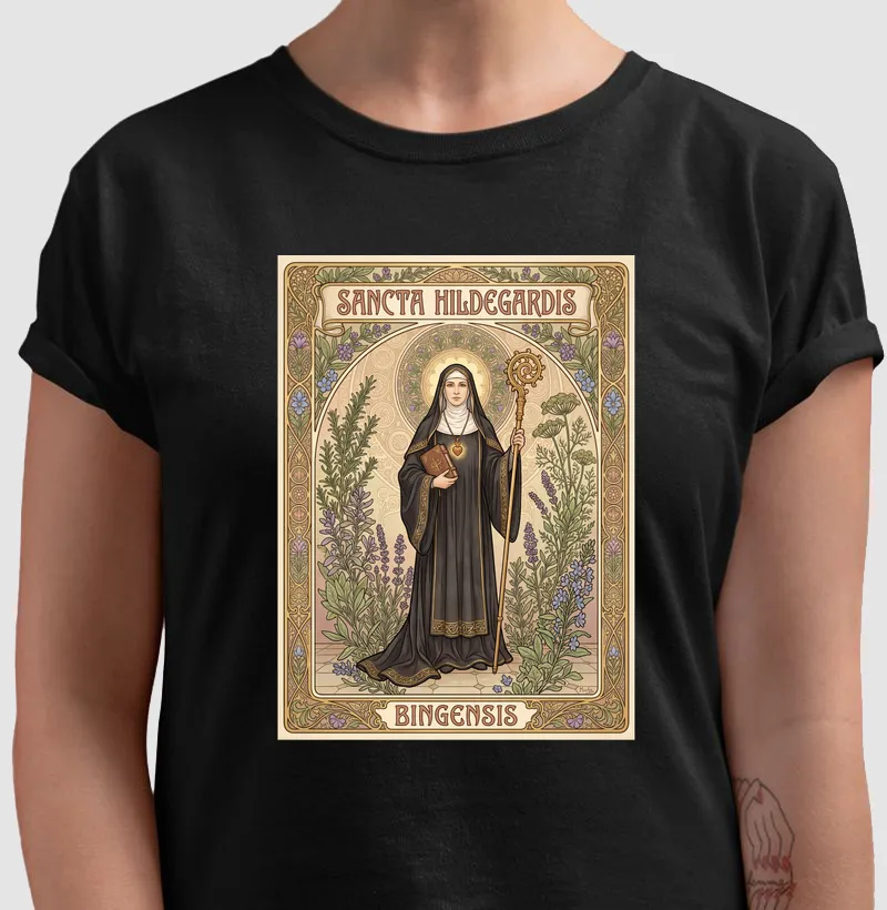 Santa Hildegarda Art Nouveau