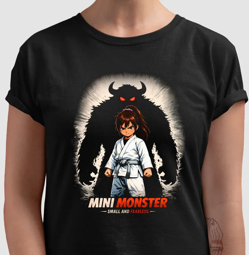 Mini monster faixa branca adulto