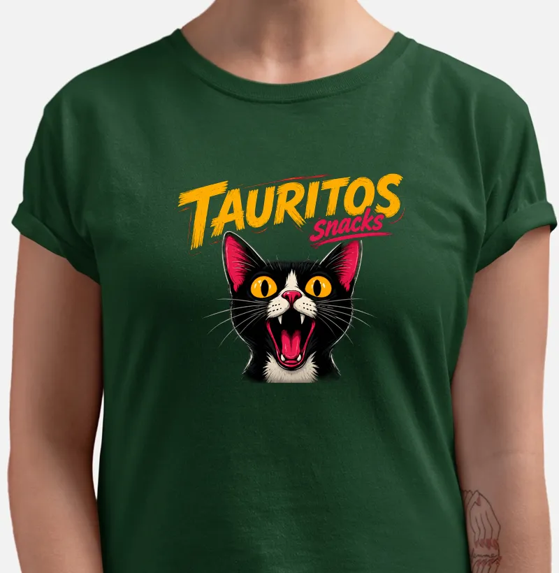 CAMISETA TAURITOS SNAKS CAT