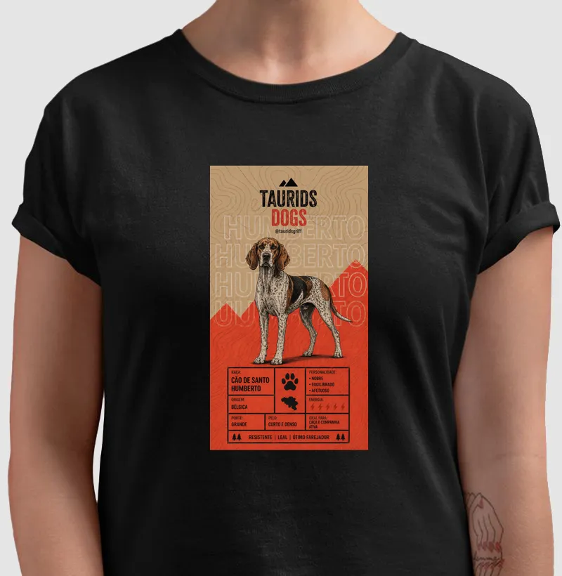 TAURIDS CAMISETA CAO DE SANTO HUMBERTO 