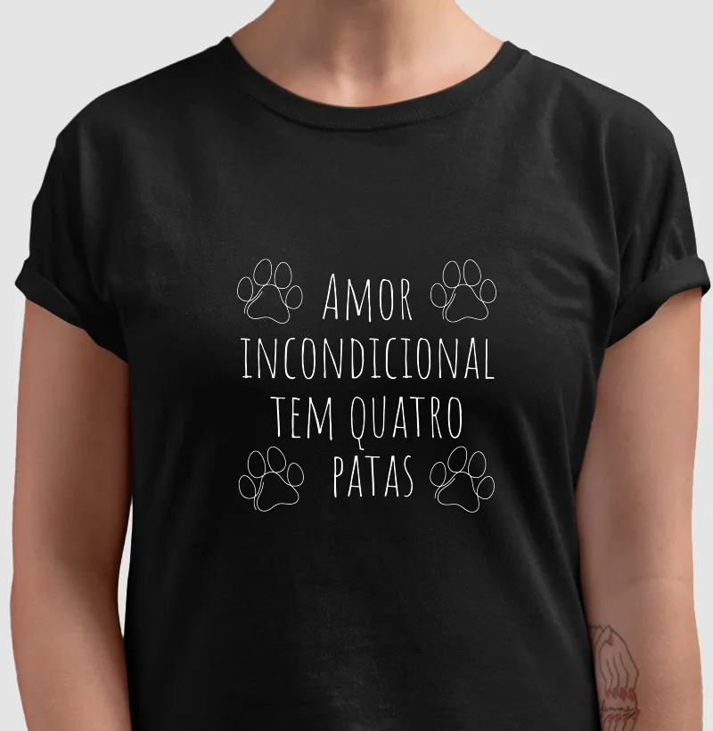 Amor incondicional tem quatro patas 
