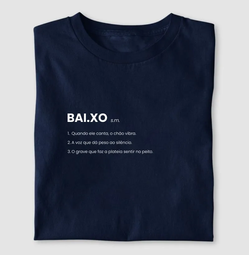 Baixo - Dicionário Lírico