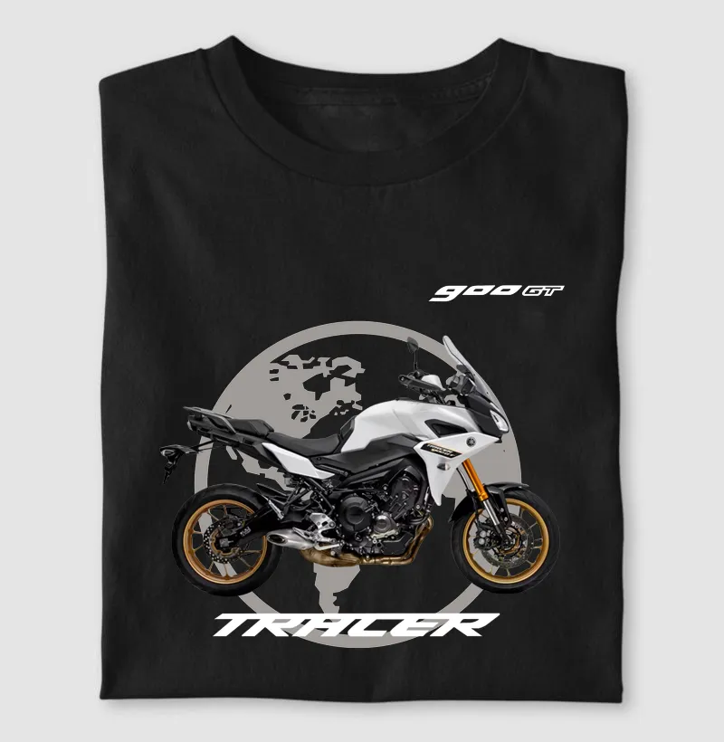 Yamaha Tracer 900 GT branca - Camiseta