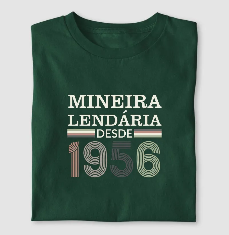 Camiseta Mineiro Lendário desde 1956 | Para personalizar 👉ANTES DA COMPRA👈 chame no WhatsApp