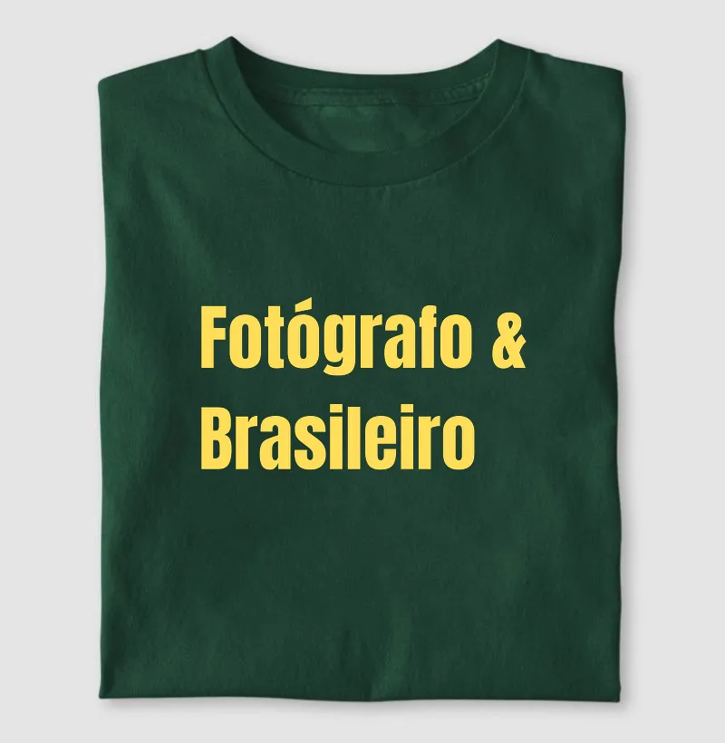 Fotógrafo e brasileiro