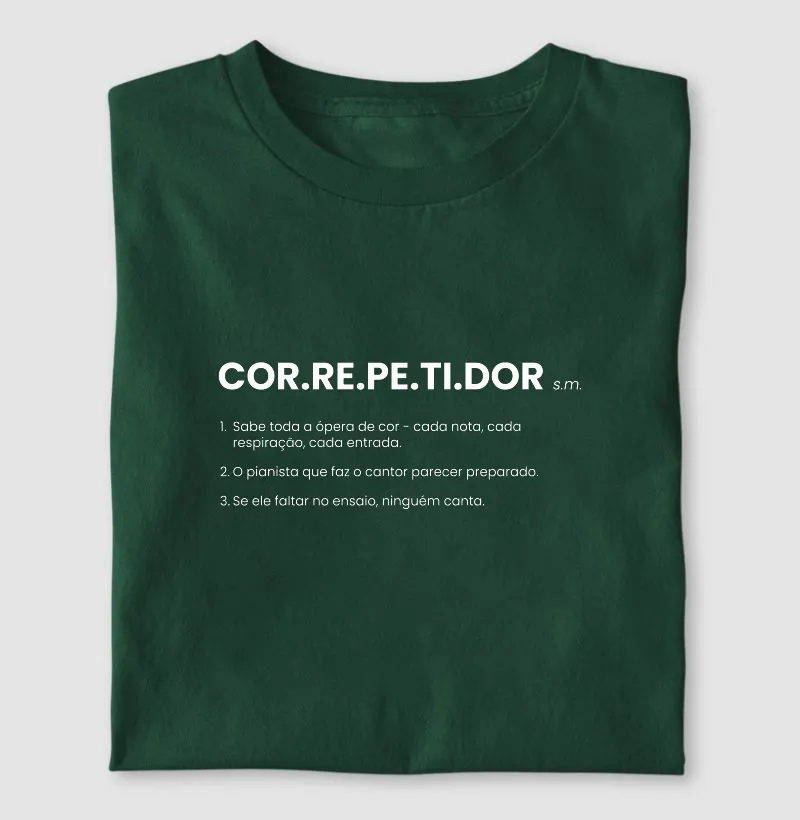 Correpetidor - Dicionário Lírico