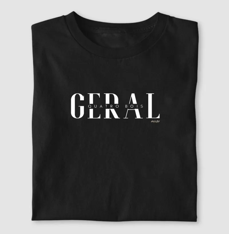 Camisa Algodão - Geral Quatro Bois - Camiseta