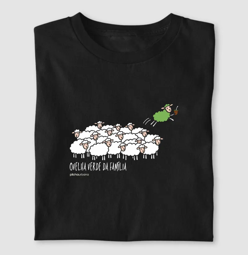 Ovelha verde - Camiseta