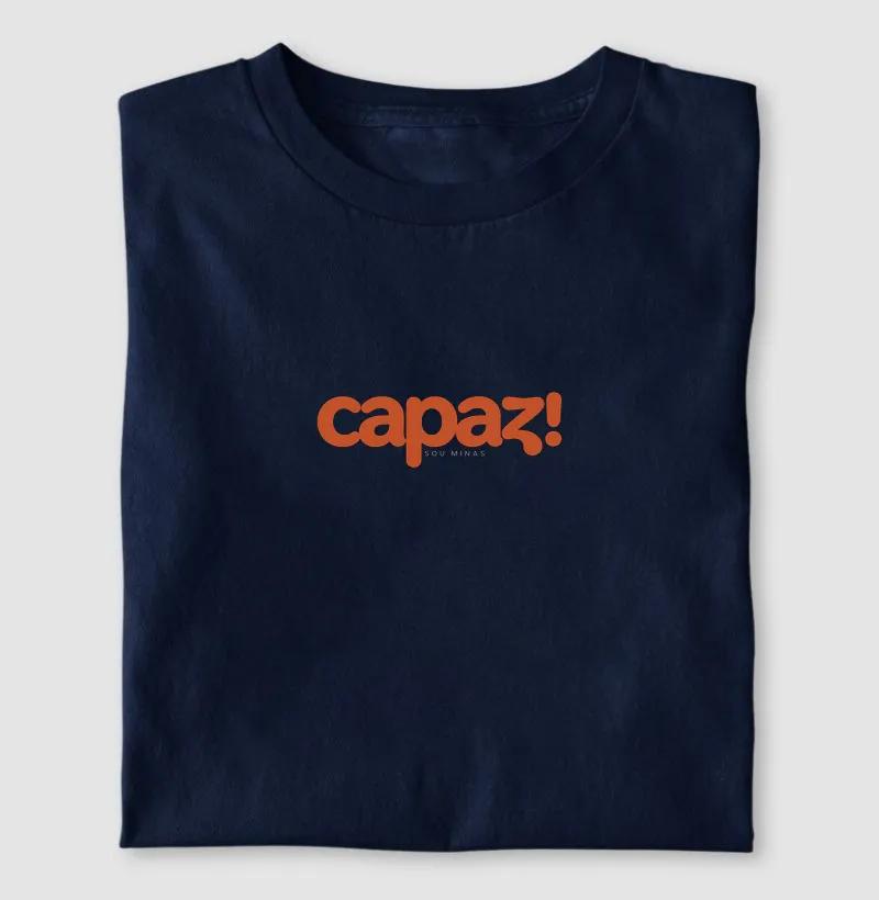 Camiseta Capaz! | Expressão Mineira | Surpresa com Jeitim Mineiro - Camiseta