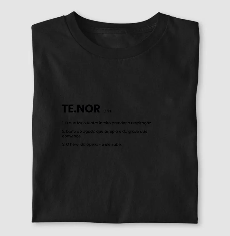 Tenor - Dicionário Lírico