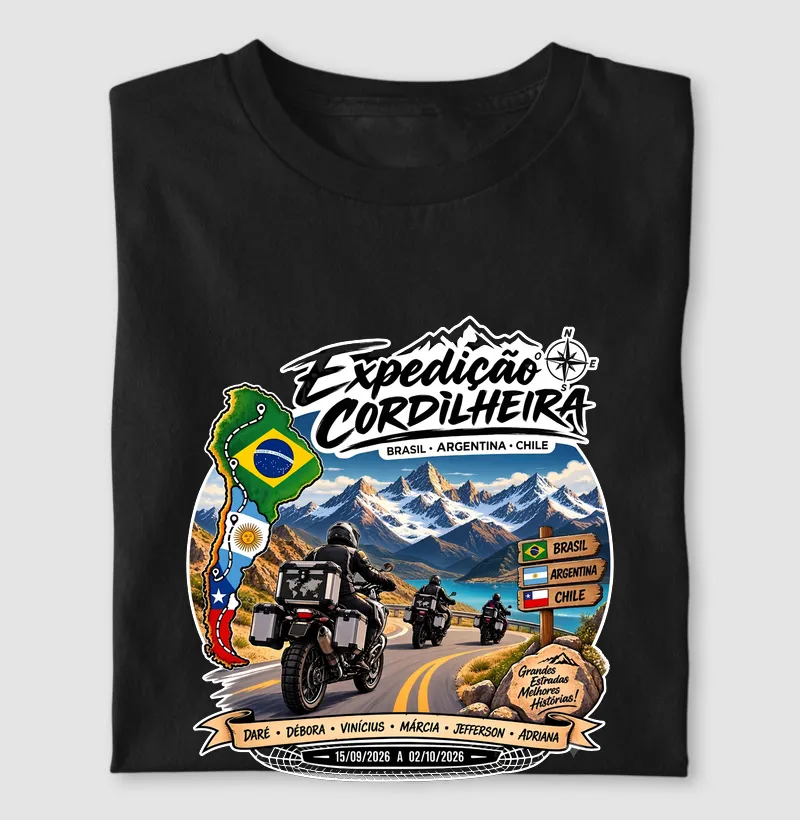 Expedição Paulo Daré 1 - Camiseta