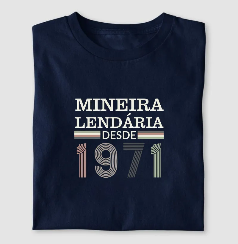 Camiseta Mineira Lendária desde 1971 | Para personalizar 👉ANTES DA COMPRA👈 chame no WhatsApp