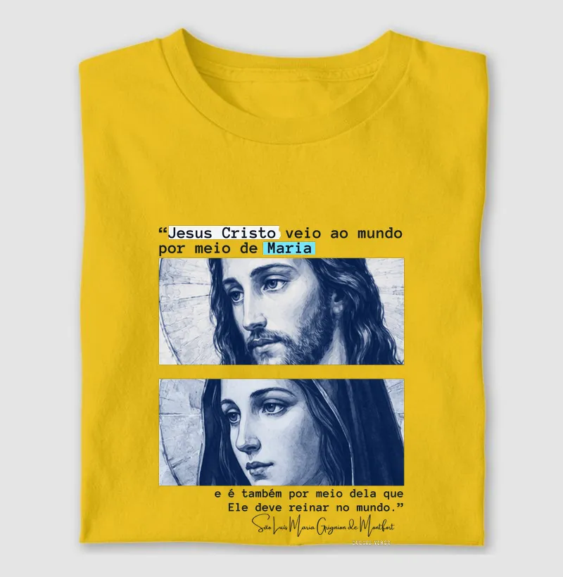 "Jesus veio ao mundo por meio de Maria" 