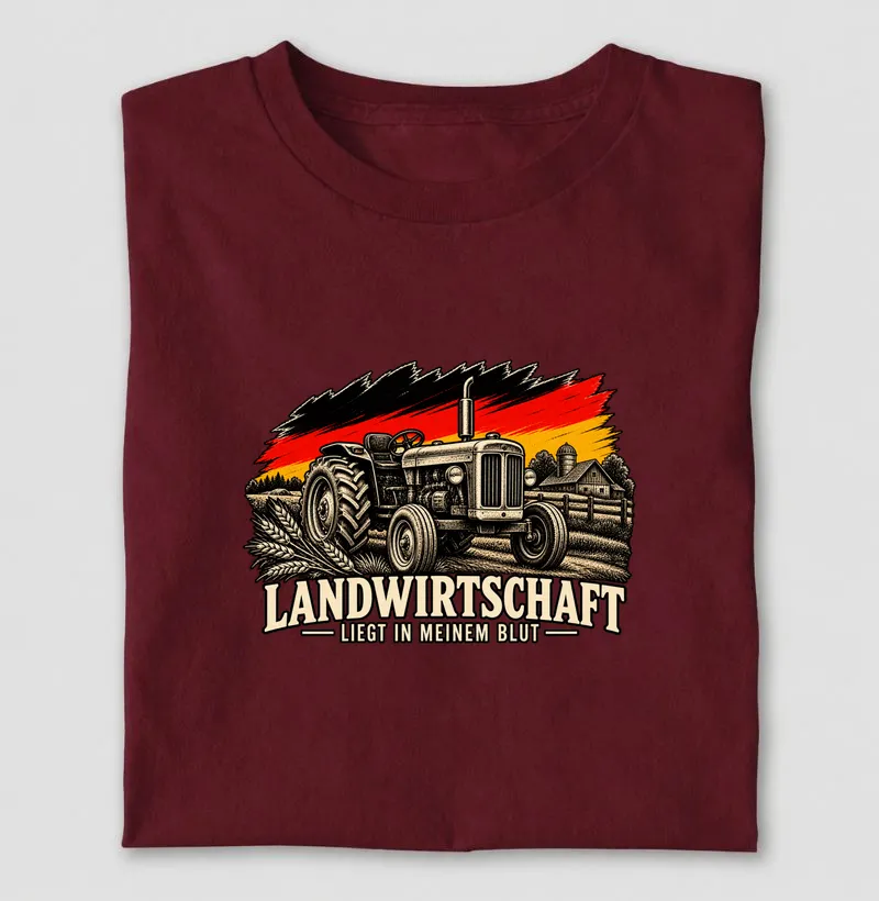 Landwirtschaft liegt in meinem Blut - Camiseta