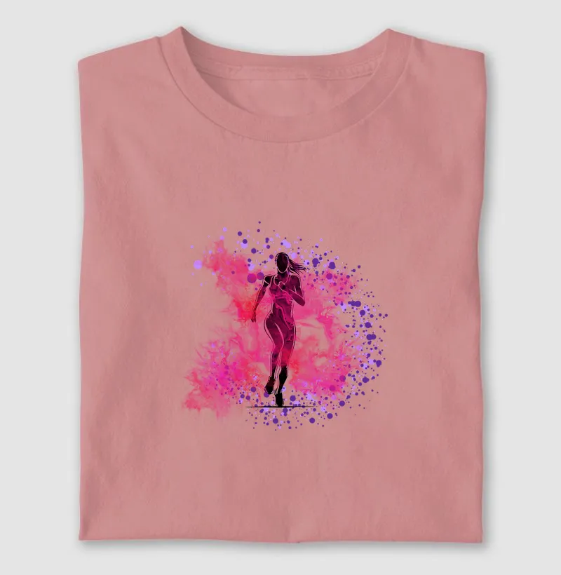 Aquarela Run Girl