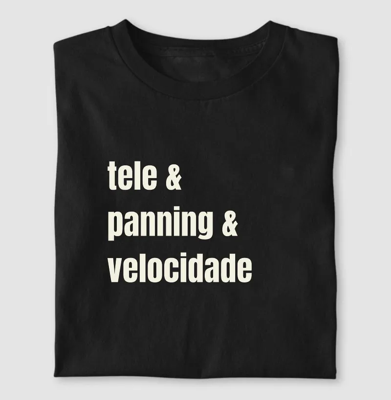 tele panning velocidade
