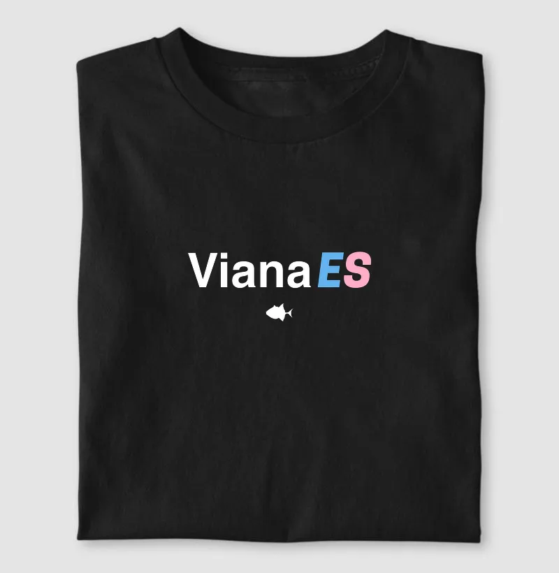 Cidades Viana ES Colorido - #28985 - Camiseta