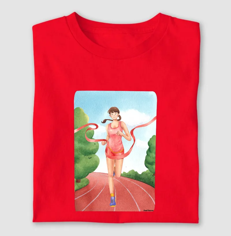 Aquarela Run Girl