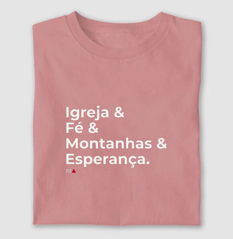 Igreja &  Fé &  Montanhas &  Esperança.