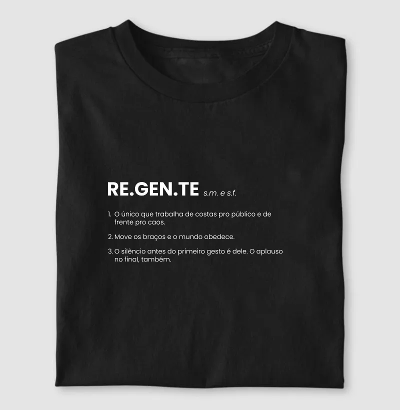 Regente / Maestro - Dicionário Lírico