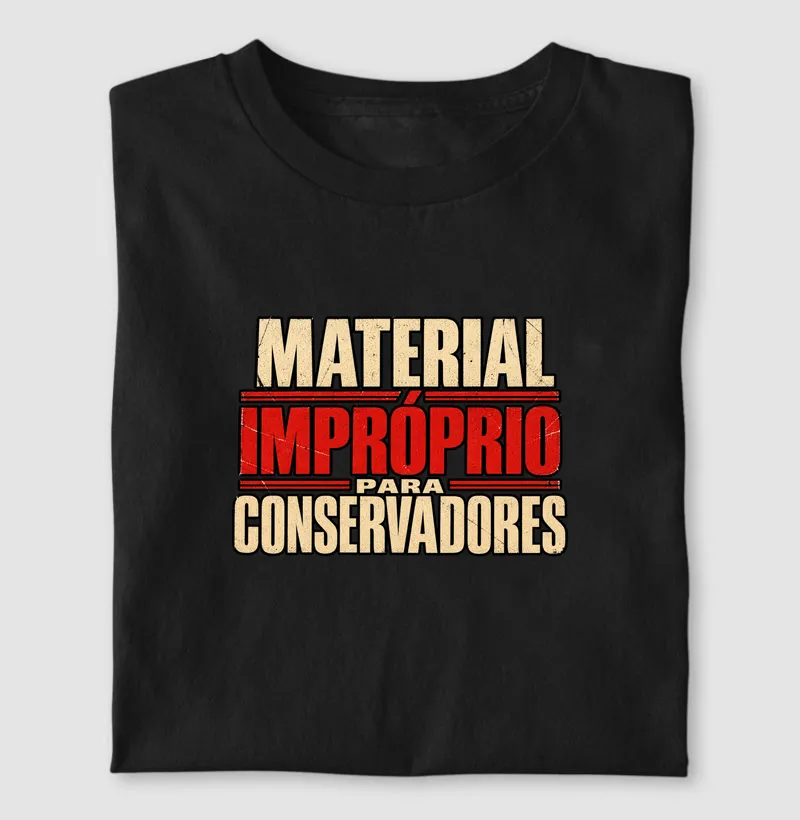Material impróprio para conservadores