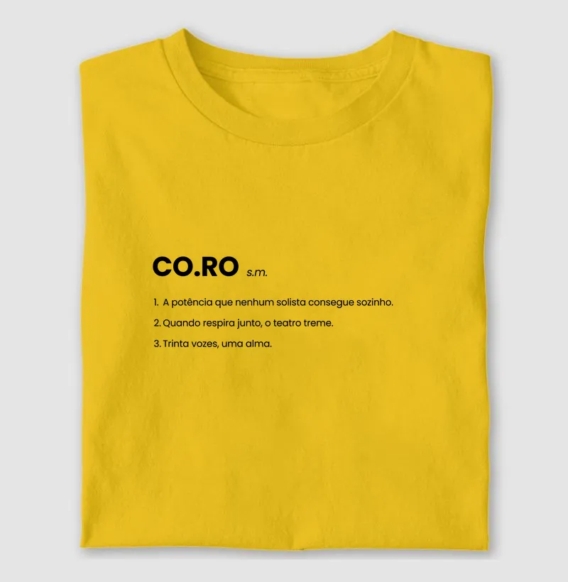 Coro - Dicionário Lírico