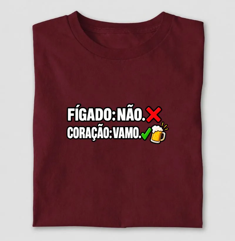 Fígado Não, Coração Vamo