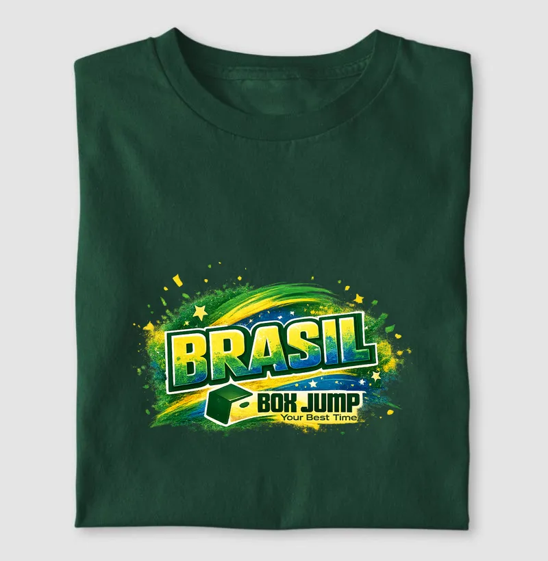 Camiseta Box Jump torcida Brasil