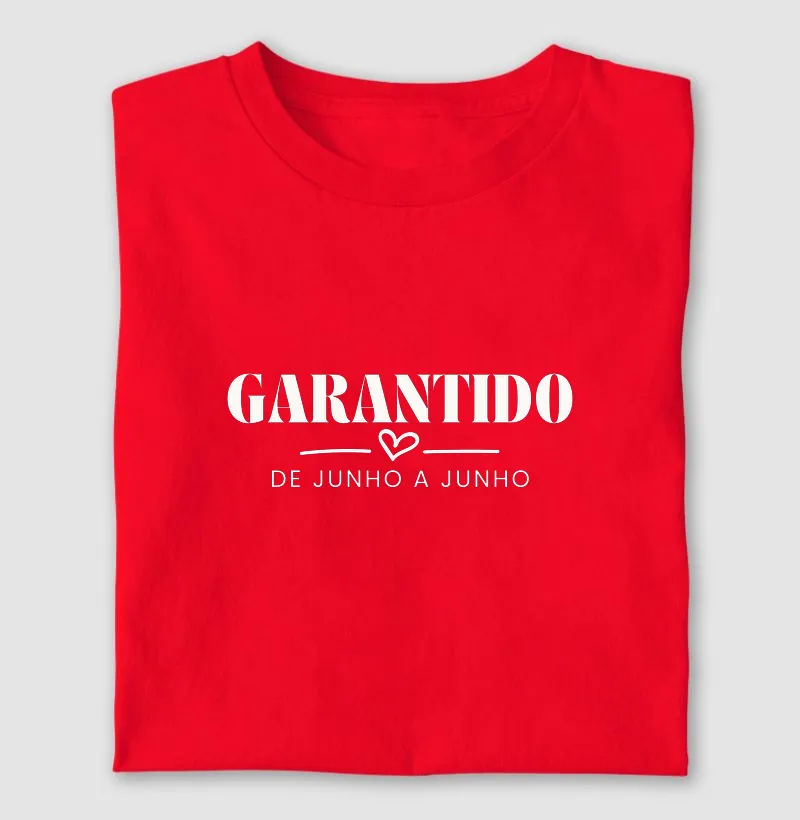 Garantido de junho a junho