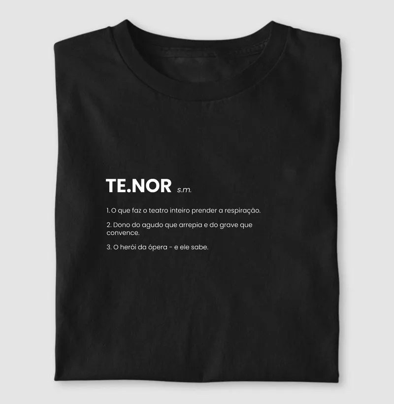 Tenor - Dicionário Lírico