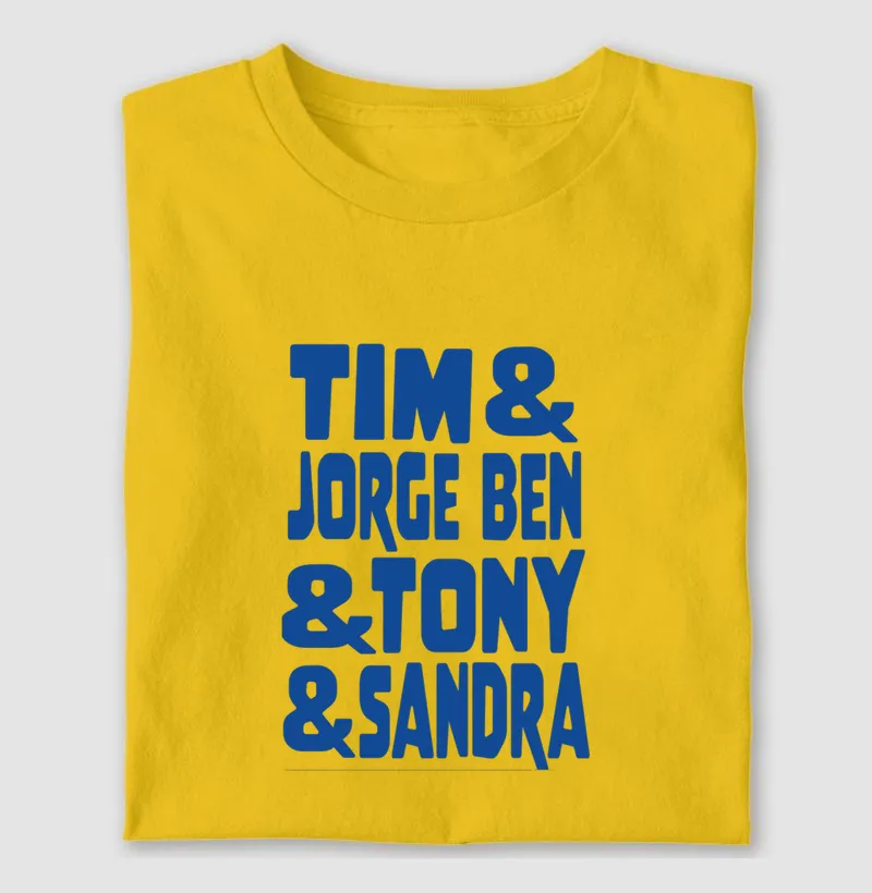 Tim, Jorge Ben, Tony e Sandra