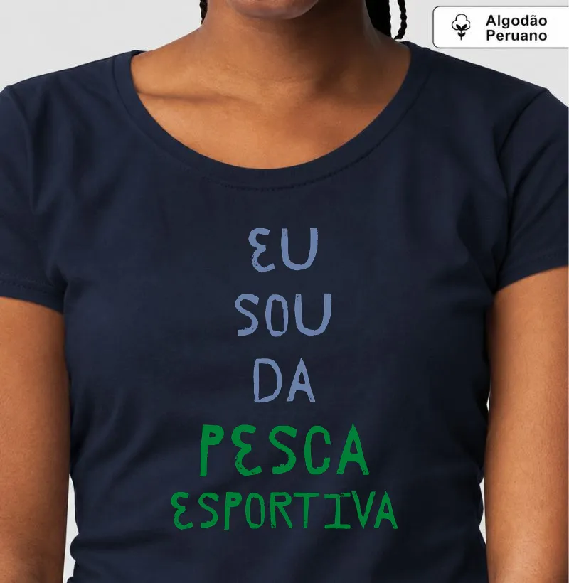 Minicraque Fishing - Camiseta Algodão Peruano